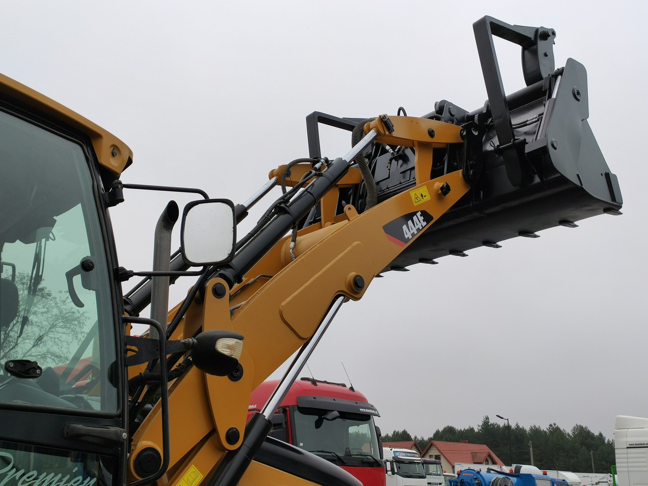 Экскаватор-погрузчик Caterpillar 444E Premier Sterowanie na Joystickach FULL OPCJA: фото 16