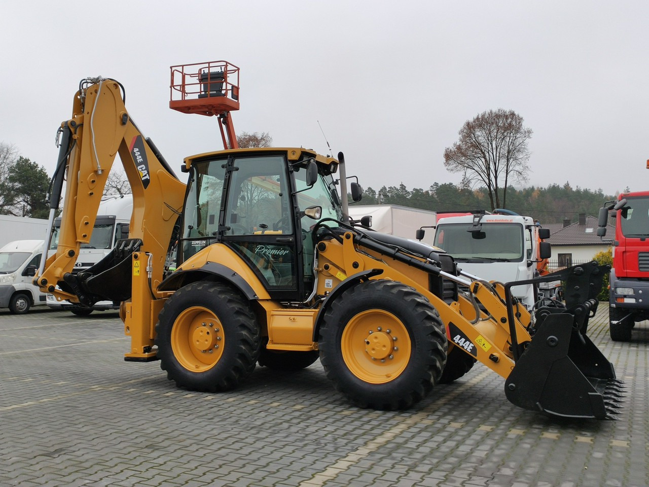 Экскаватор-погрузчик Caterpillar 444E Premier Sterowanie na Joystickach FULL OPCJA: фото 18