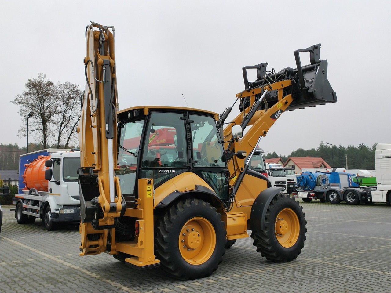 Экскаватор-погрузчик Caterpillar 444E Premier Sterowanie na Joystickach FULL OPCJA: фото 15