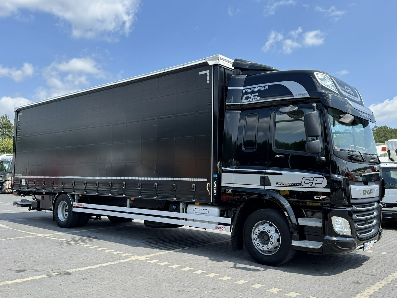 DAF CF 320 E6 Winda Firana Tył Drzwi Dach Zsuwany Długi 9.40m - Тентованный грузовик: фото 5 DAF CF 320 E6 Winda Firana Tył Drzwi Dach Zsuwany Długi 9.40m - Тентованный грузовик: фото 5