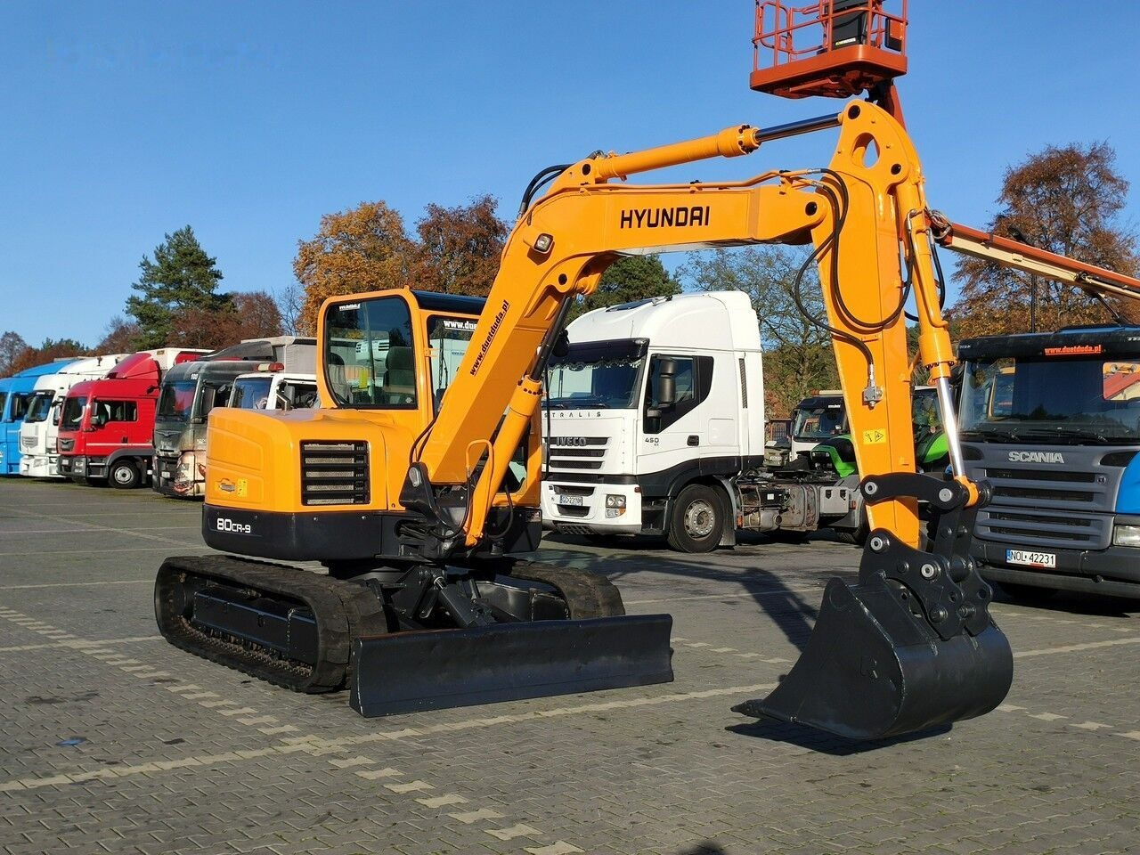 Гусеничный экскаватор Hyundai ROBEX 80CR-9 2013r 8,3 tony: фото 1