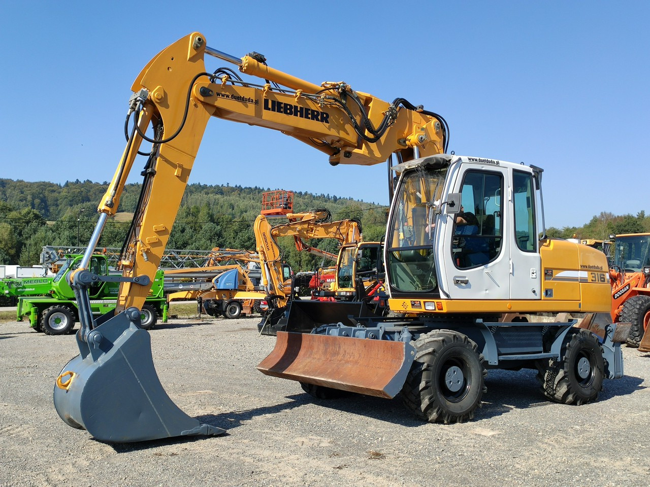 Liebherr A316 Maszyna po Pełnym Tulejowaniu Bez Luzów i Wycieków - Колёсный экскаватор: фото 1 Liebherr A316 Maszyna po Pełnym Tulejowaniu Bez Luzów i Wycieków - Колёсный экскаватор: фото 1