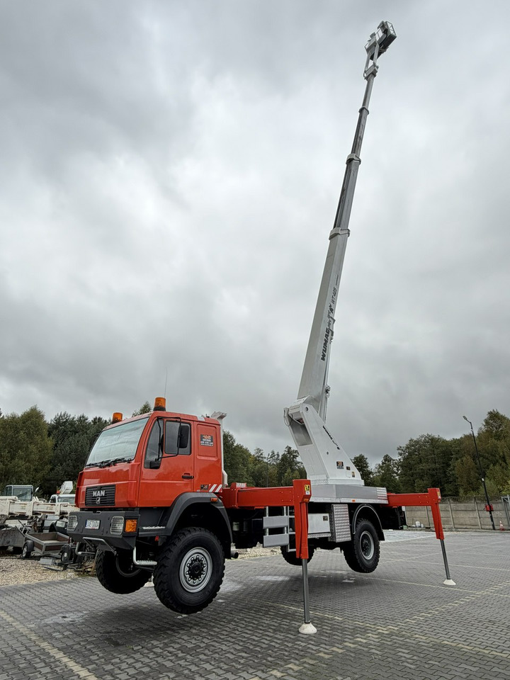 Грузовик с подъемником MAN 18.284 4x4 Zwyżka WUMAG WT 425 Podnośnik Koszowy: фото 6