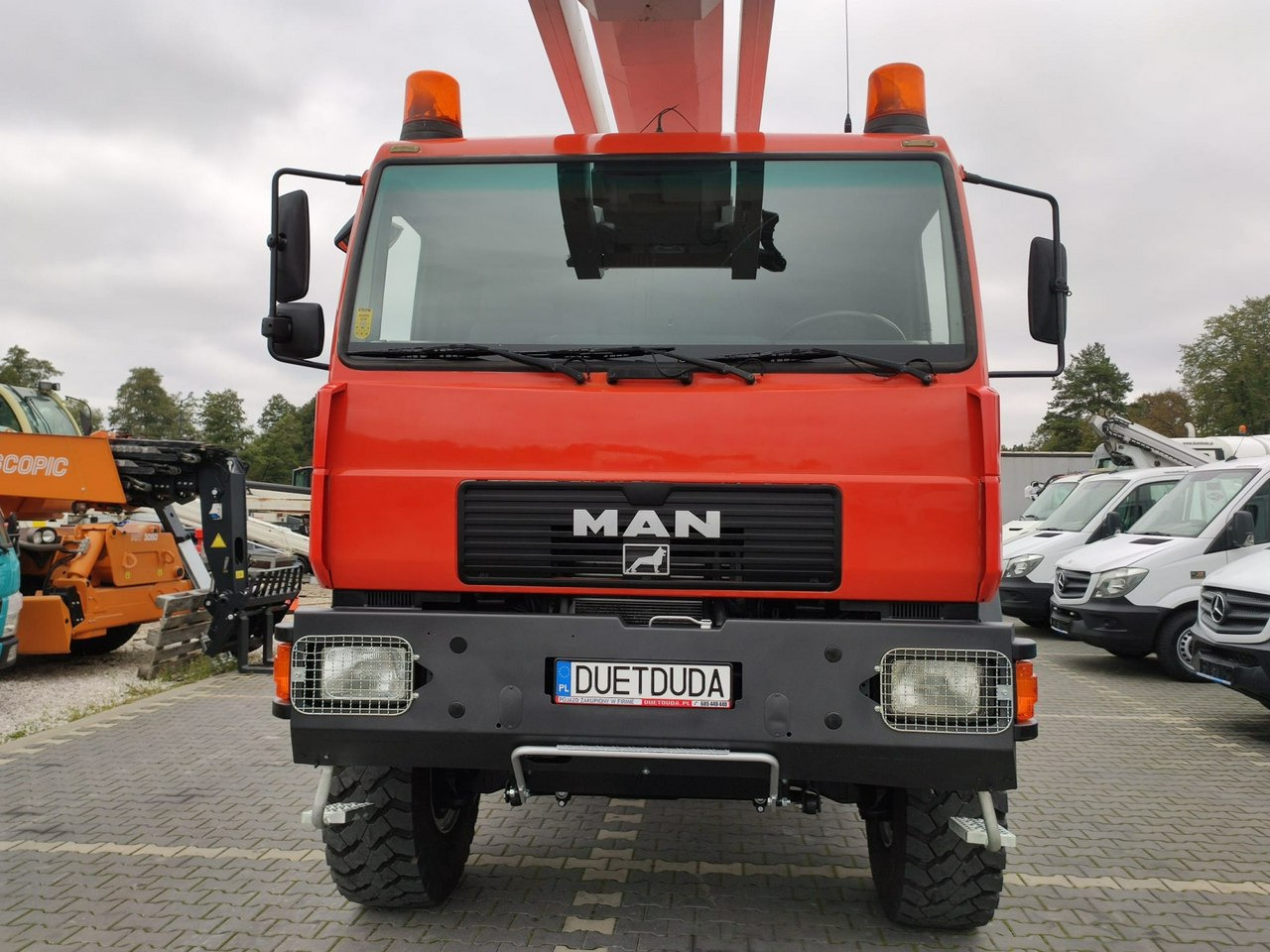Грузовик с подъемником MAN 18.284 4x4 Zwyżka WUMAG WT 425 Podnośnik Koszowy: фото 12