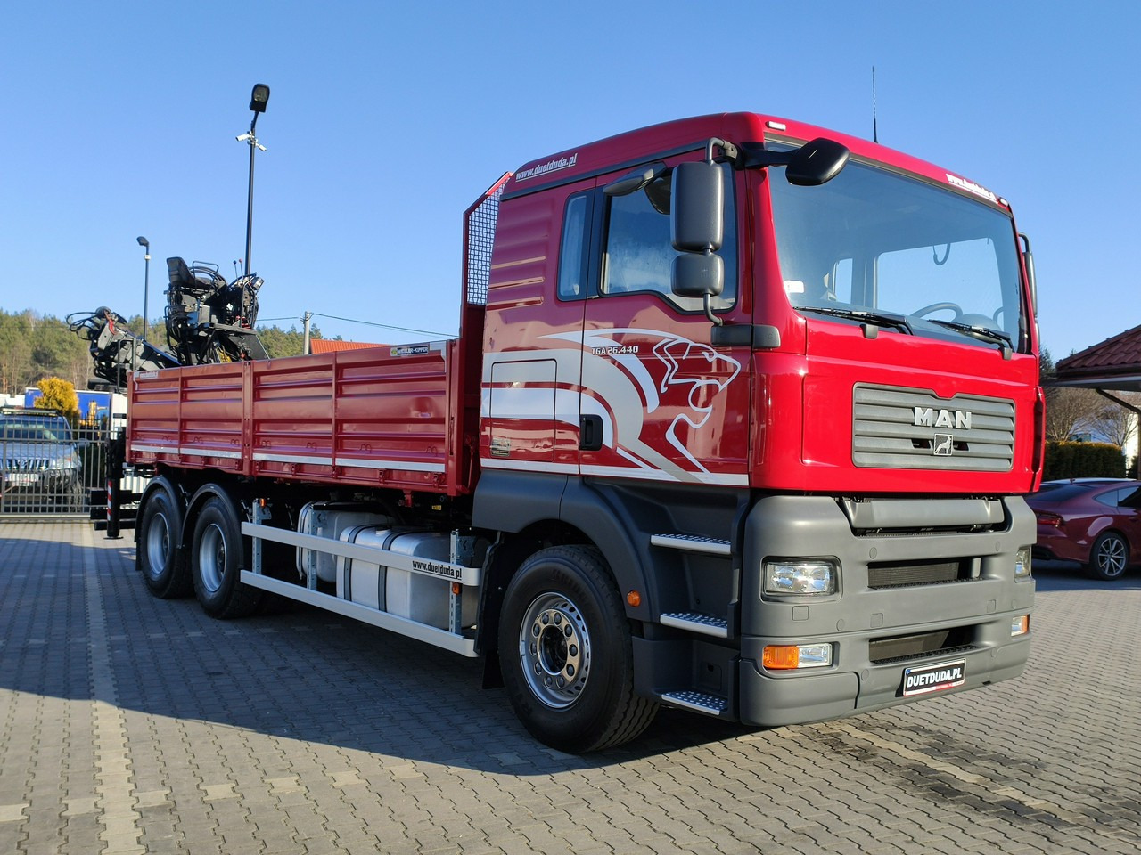 Самосвал, Автоманипулятор MAN Man 26.440 6x4 HDS HIAB 166 B-3 DUO Wywrotka Meiller 2-stronna: фото 17