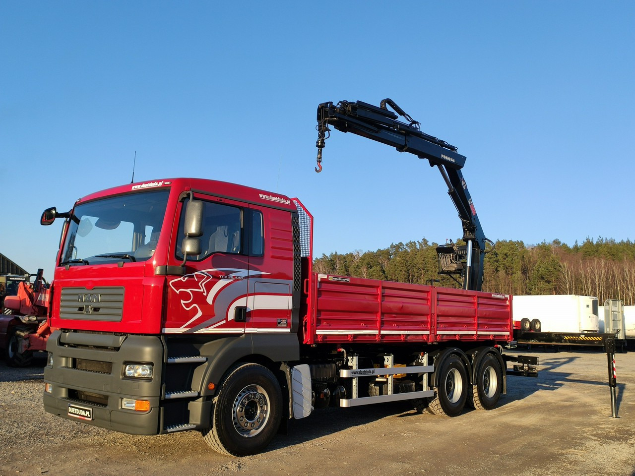 Самосвал, Автоманипулятор MAN Man 26.440 6x4 HDS HIAB 166 B-3 DUO Wywrotka Meiller 2-stronna: фото 25