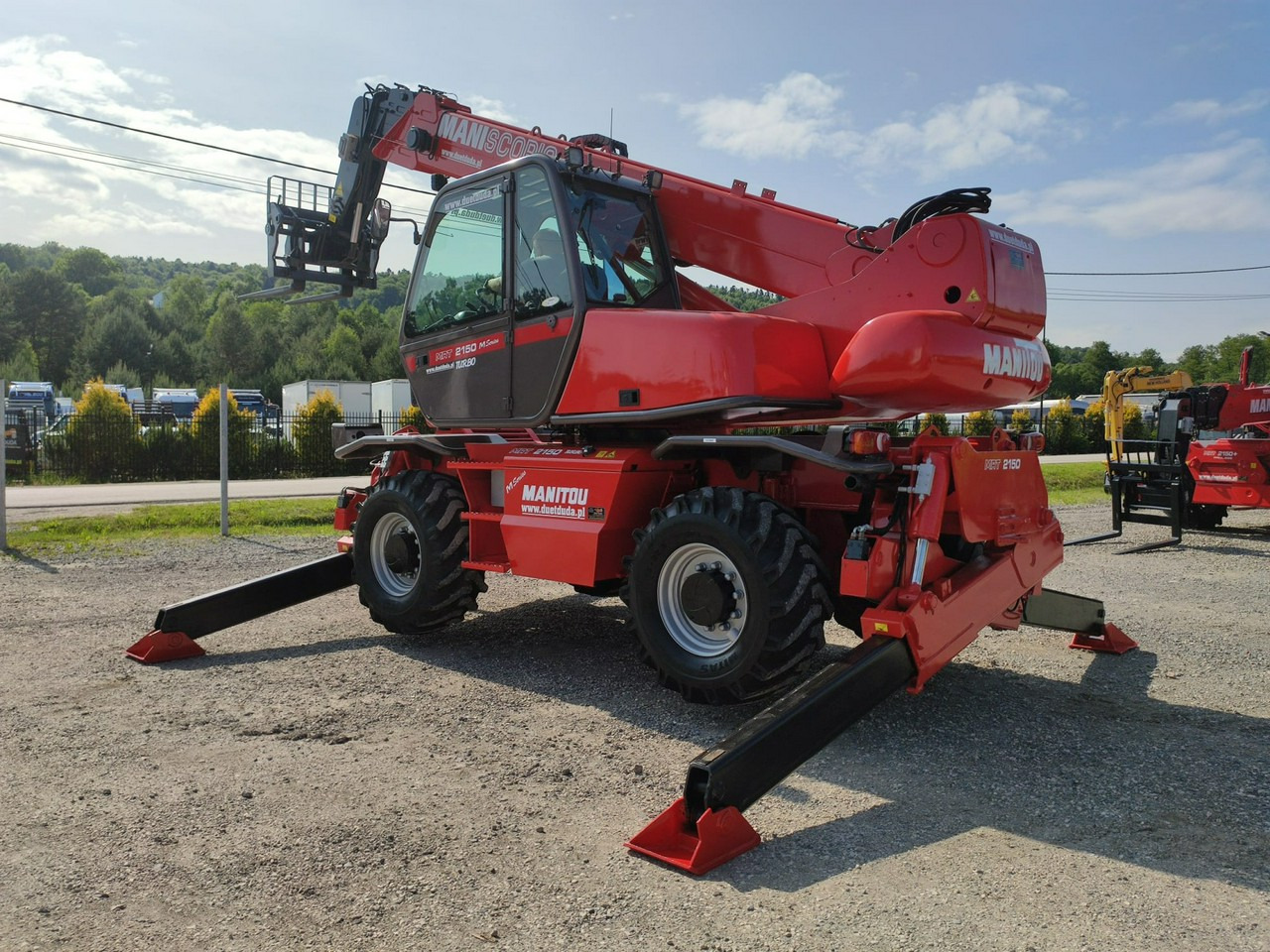 Manitou MRT 2150 ROTO Ładowarka Teleskopowa Obrotowa 2550 1850 1840 - Телескопический погрузчик: фото 5 Manitou MRT 2150 ROTO Ładowarka Teleskopowa Obrotowa 2550 1850 1840 - Телескопический погрузчик: фото 5