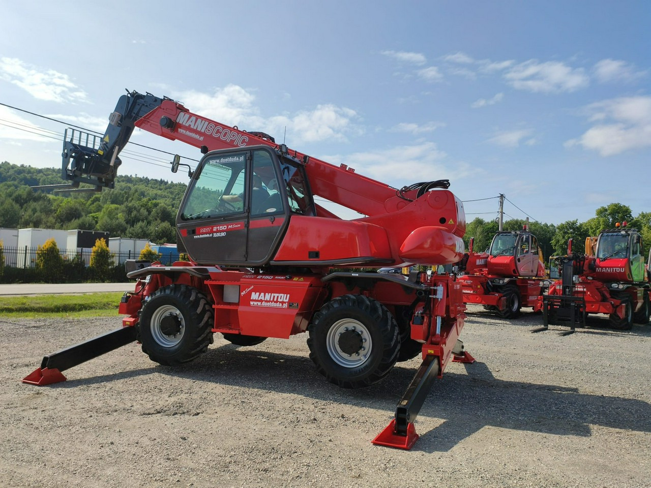 Manitou MRT 2150 ROTO Ładowarka Teleskopowa Obrotowa 2550 1850 1840 - Телескопический погрузчик: фото 4 Manitou MRT 2150 ROTO Ładowarka Teleskopowa Obrotowa 2550 1850 1840 - Телескопический погрузчик: фото 4