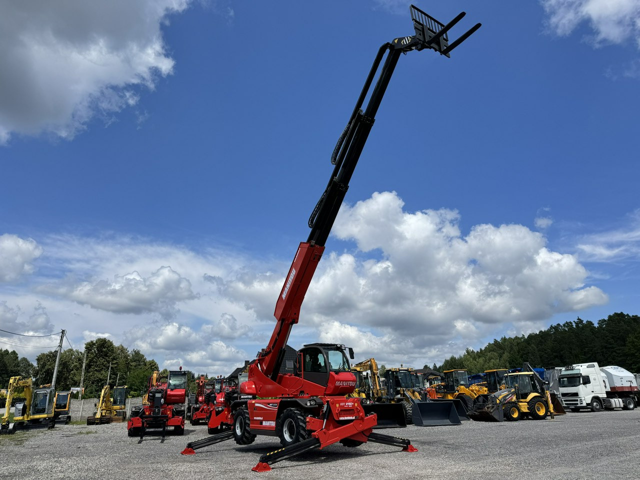 Manitou MRT 2150 + ROTO Ładowarka Teleskopowa Obrotowa - Телескопический погрузчик: фото 3 Manitou MRT 2150 + ROTO Ładowarka Teleskopowa Obrotowa - Телескопический погрузчик: фото 3