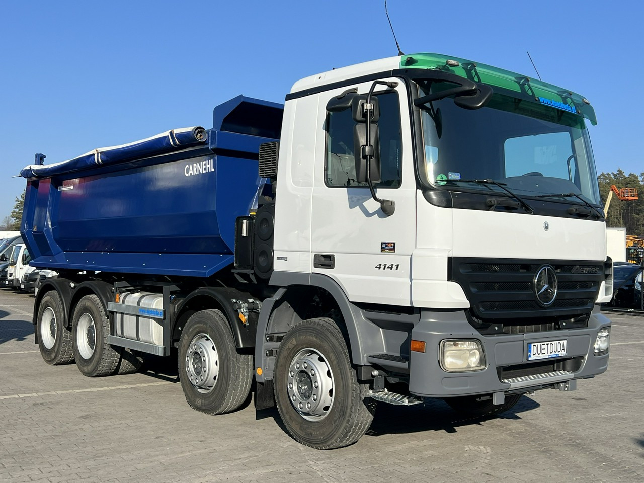 Mercedes Actros 4141 8x4 Wywrot CARNEHL Automat EPS Zadbany Super Stan - Самосвал: фото 3 Mercedes Actros 4141 8x4 Wywrot CARNEHL Automat EPS Zadbany Super Stan - Самосвал: фото 3