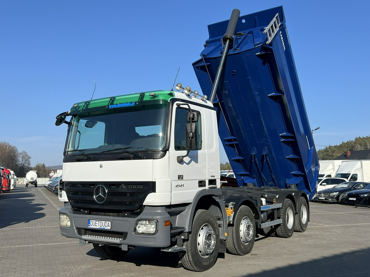 Mercedes Actros 4141 8x4 Wywrot CARNEHL Automat EPS Zadbany Super Stan - Самосвал: фото 4 Mercedes Actros 4141 8x4 Wywrot CARNEHL Automat EPS Zadbany Super Stan - Самосвал: фото 4