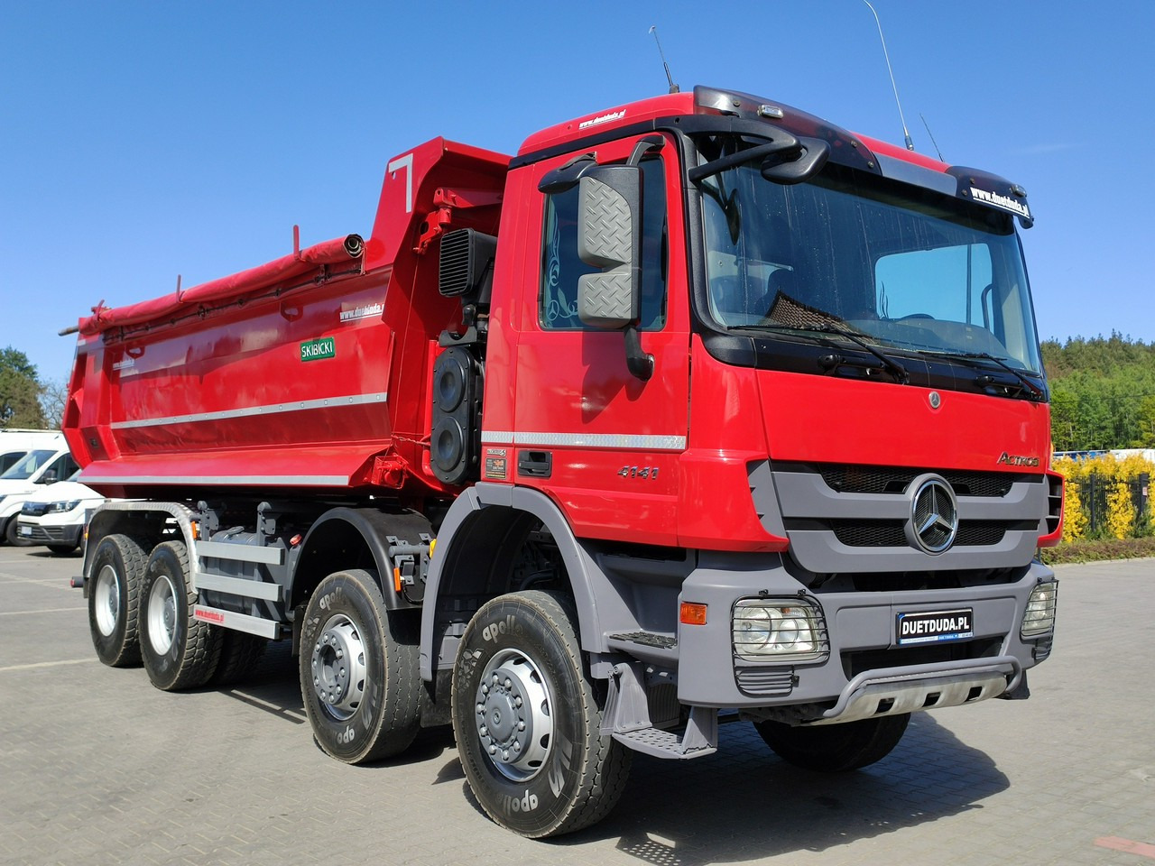 Mercedes Actros 4141 8x6 Wywrot SKIBICKI Automat EPS ze Sprzegłem !!! - Самосвал: фото 2 Mercedes Actros 4141 8x6 Wywrot SKIBICKI Automat EPS ze Sprzegłem !!! - Самосвал: фото 2