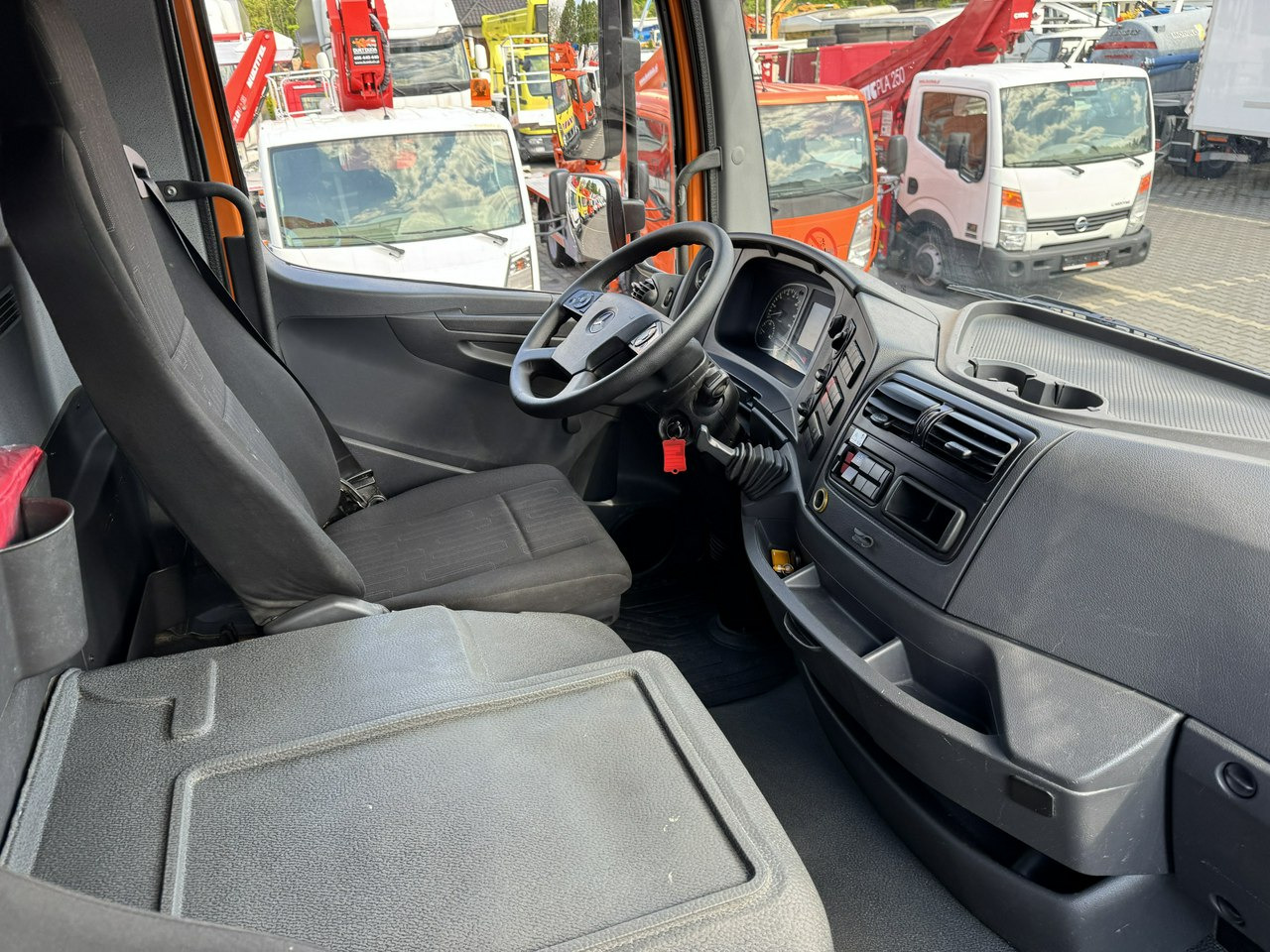 Грузовик с подъемником Mercedes Atego 718 E6 4x4 Zwyżka PALFINGER P210 BK Podnośnik Koszowy: фото 34