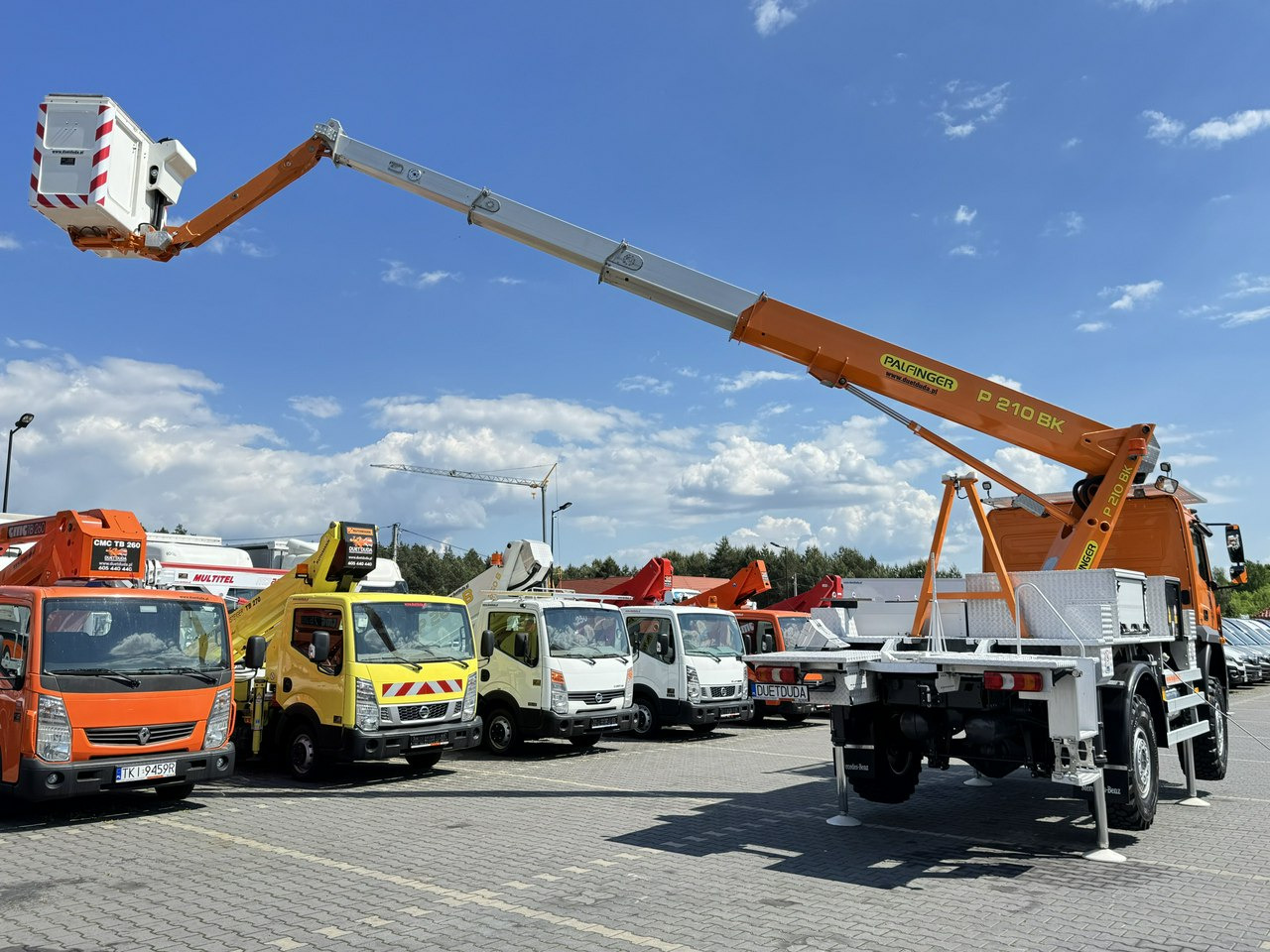 Грузовик с подъемником Mercedes Atego 718 E6 4x4 Zwyżka PALFINGER P210 BK Podnośnik Koszowy: фото 25