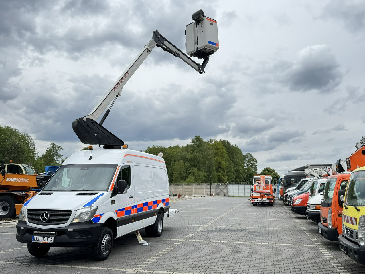 Mercedes Sprinter Zwyżka Podnośnik Koszowy KLUBB K42P UDT WUMAG GSR - Грузовик с подъемником: фото 2 Mercedes Sprinter Zwyżka Podnośnik Koszowy KLUBB K42P UDT WUMAG GSR - Грузовик с подъемником: фото 2