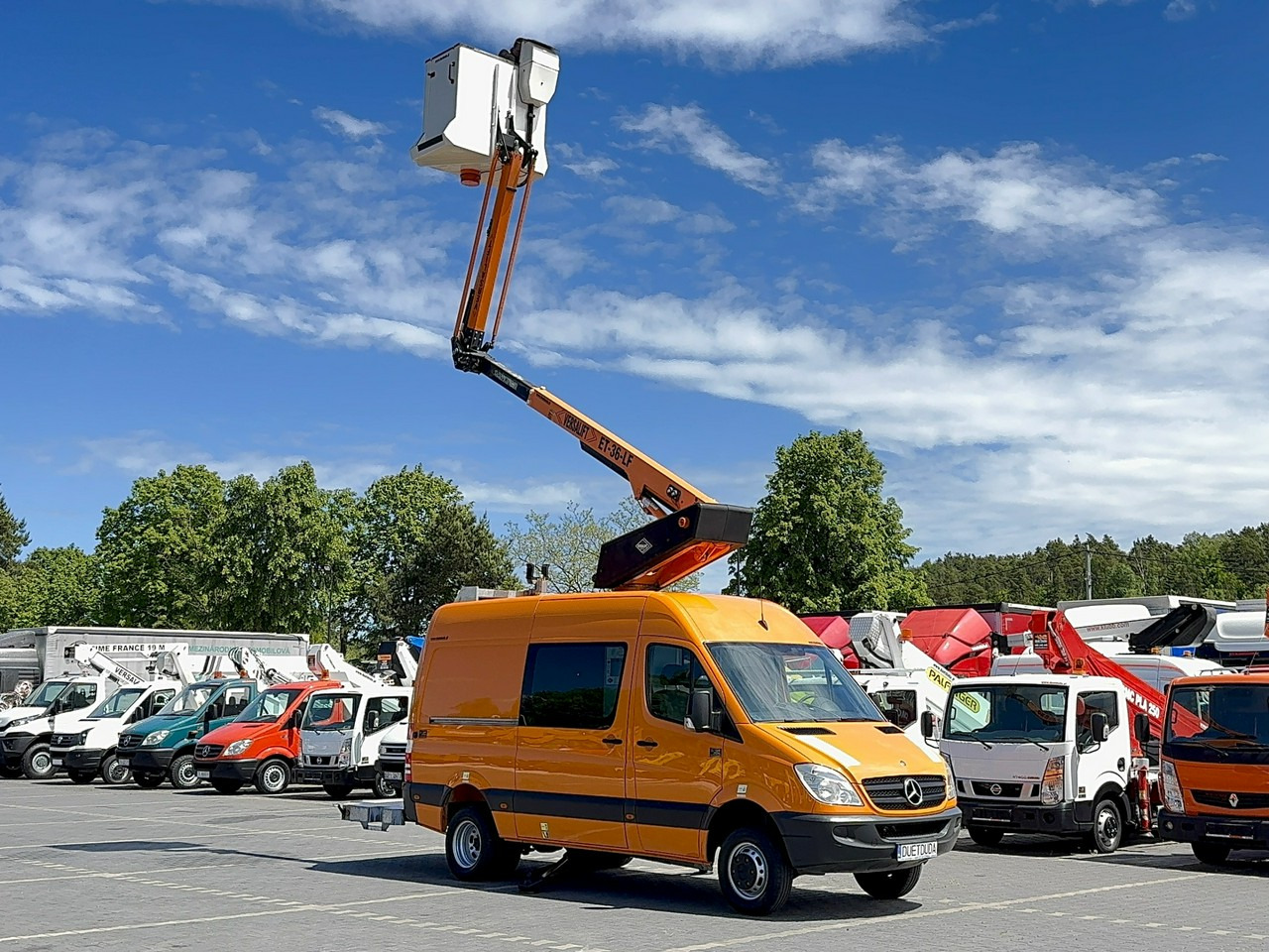 Mercedes Sprinter Zwyżka Podnośnik Koszowy VERSALIFT KLUBB ET-36-LF UDT - Грузовик с подъемником: фото 1 Mercedes Sprinter Zwyżka Podnośnik Koszowy VERSALIFT KLUBB ET-36-LF UDT - Грузовик с подъемником: фото 1