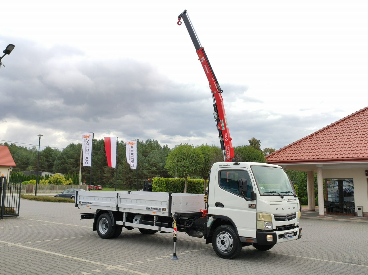 Mitsubishi Canter Fuso 7C15 3.0/150KM HDS FASSI F40 UNIKAT Super Stan !!! - Грузовик бортовой/ Платформа, Автоманипулятор: фото 5 Mitsubishi Canter Fuso 7C15 3.0/150KM HDS FASSI F40 UNIKAT Super Stan !!! - Грузовик бортовой/ Платформа, Автоманипулятор: фото 5