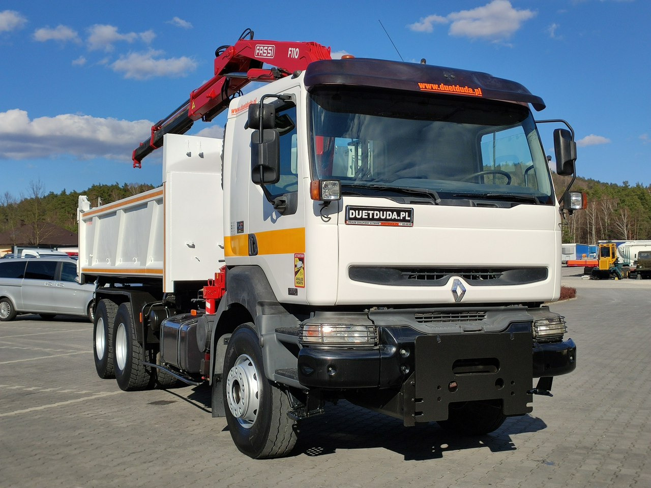 Renault Kerax 26.370 6x4 Mocny HDS FASSI F110 - Самосвал, Автоманипулятор: фото 3 Renault Kerax 26.370 6x4 Mocny HDS FASSI F110 - Самосвал, Автоманипулятор: фото 3