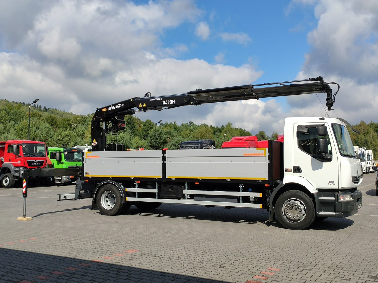 Renault Midlum 180.240DXI + HDS HYVA HB170E2 Udzwig 3.6Tony - Грузовик бортовой/ Платформа, Автоманипулятор: фото 4 Renault Midlum 180.240DXI + HDS HYVA HB170E2 Udzwig 3.6Tony - Грузовик бортовой/ Платформа, Автоманипулятор: фото 4
