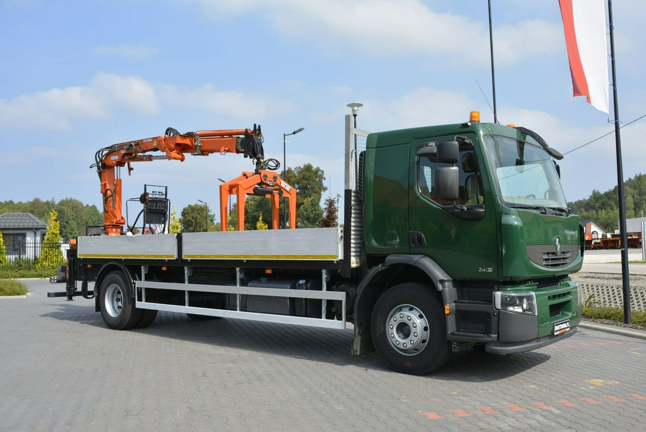 Renault Premium 180.240DXI długość Skrzyni-6.820cm + HDS TEREX TLC 92.2 - Грузовик бортовой/ Платформа, Автоманипулятор: фото 2 Renault Premium 180.240DXI długość Skrzyni-6.820cm + HDS TEREX TLC 92.2 - Грузовик бортовой/ Платформа, Автоманипулятор: фото 2
