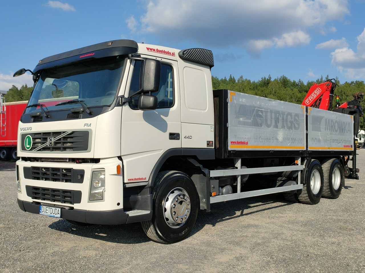 Грузовик бортовой/ Платформа, Автоманипулятор Volvo FM 440 6x4 HDS FASSI F170 Składany w Literę Z: фото 13