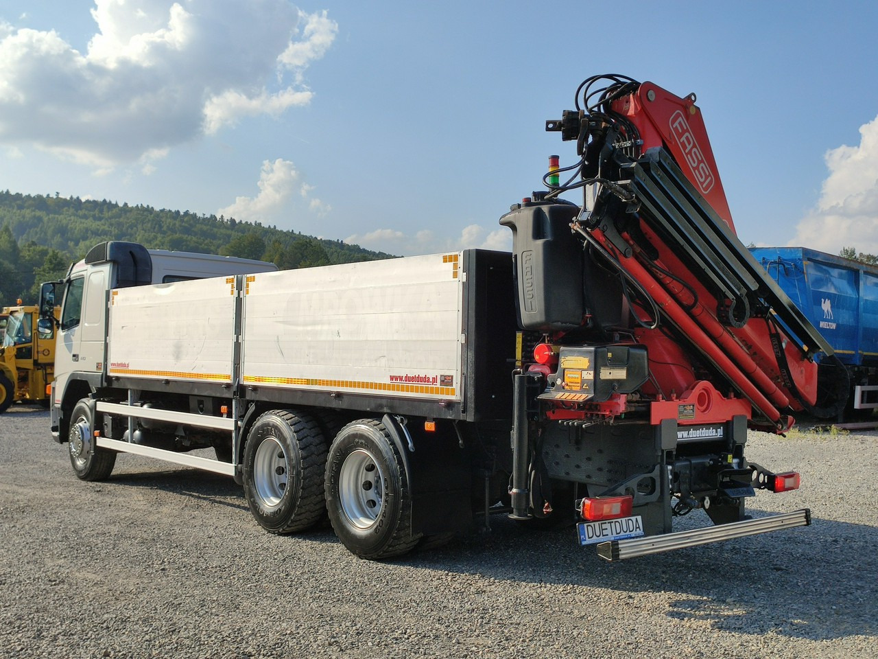 Грузовик бортовой/ Платформа, Автоманипулятор Volvo FM 440 6x4 HDS FASSI F170 Składany w Literę Z: фото 24