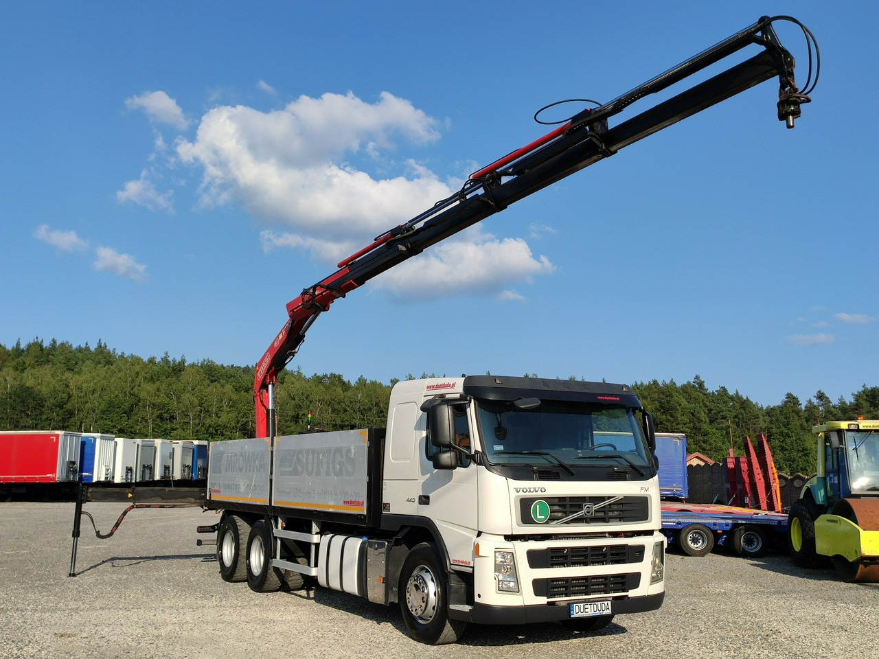 Грузовик бортовой/ Платформа, Автоманипулятор Volvo FM 440 6x4 HDS FASSI F170 Składany w Literę Z: фото 12