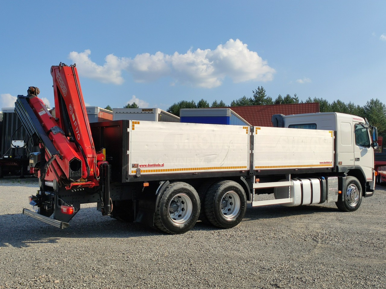 Грузовик бортовой/ Платформа, Автоманипулятор Volvo FM 440 6x4 HDS FASSI F170 Składany w Literę Z: фото 20
