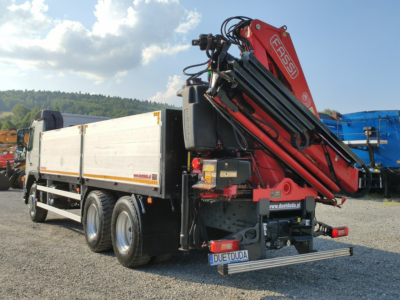 Грузовик бортовой/ Платформа, Автоманипулятор Volvo FM 440 6x4 HDS FASSI F170 Składany w Literę Z: фото 29