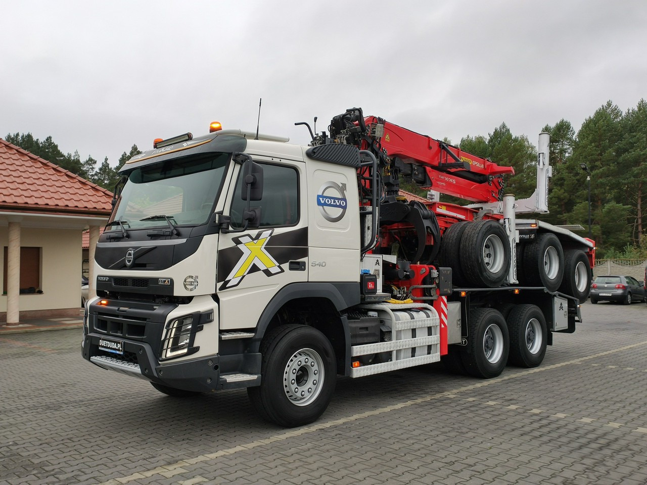 Volvo FMX 540 6x4 RETARDER PALFORET EPSILON S300L Do Drewna - Лесовоз: фото 4 Volvo FMX 540 6x4 RETARDER PALFORET EPSILON S300L Do Drewna - Лесовоз: фото 4