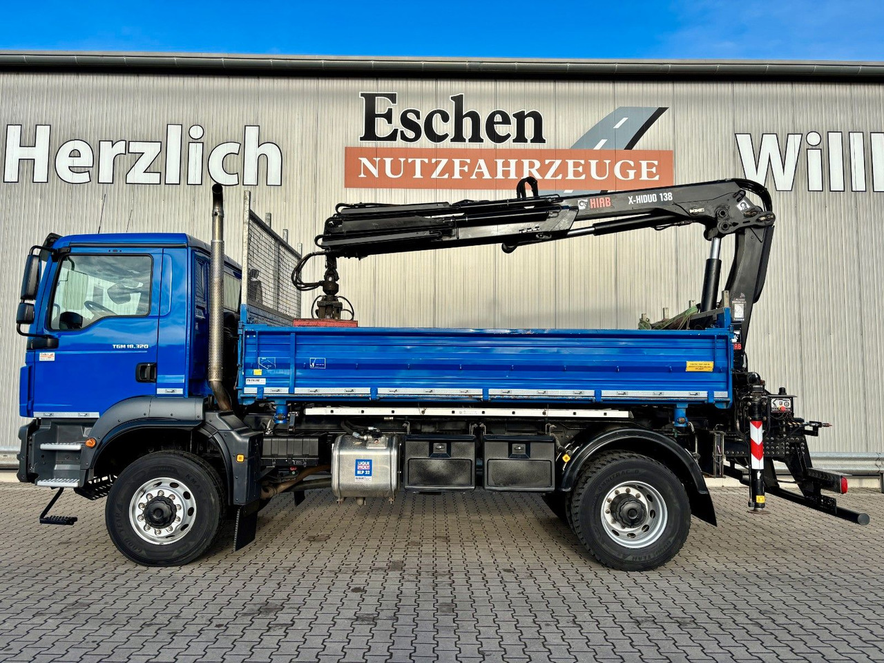 MAN TGM 18.320 4x4 BB | TÜV NEU*HIAB XHIDUO 138*FUNK - Самосвал, Автоманипулятор: фото 2 MAN TGM 18.320 4x4 BB | TÜV NEU*HIAB XHIDUO 138*FUNK - Самосвал, Автоманипулятор: фото 2