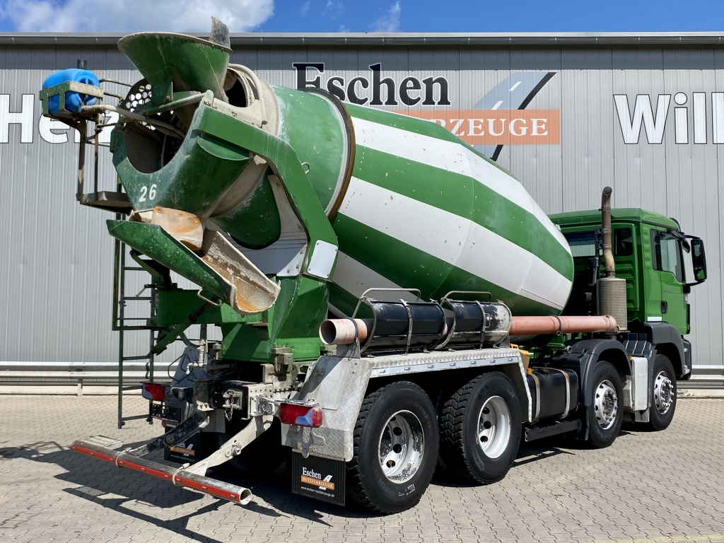 MAN TGS 32.360 8x4 BB / 9 m³ Stetter-Aufbau - Автобетоносмеситель: фото 5 MAN TGS 32.360 8x4 BB / 9 m³ Stetter-Aufbau - Автобетоносмеситель: фото 5