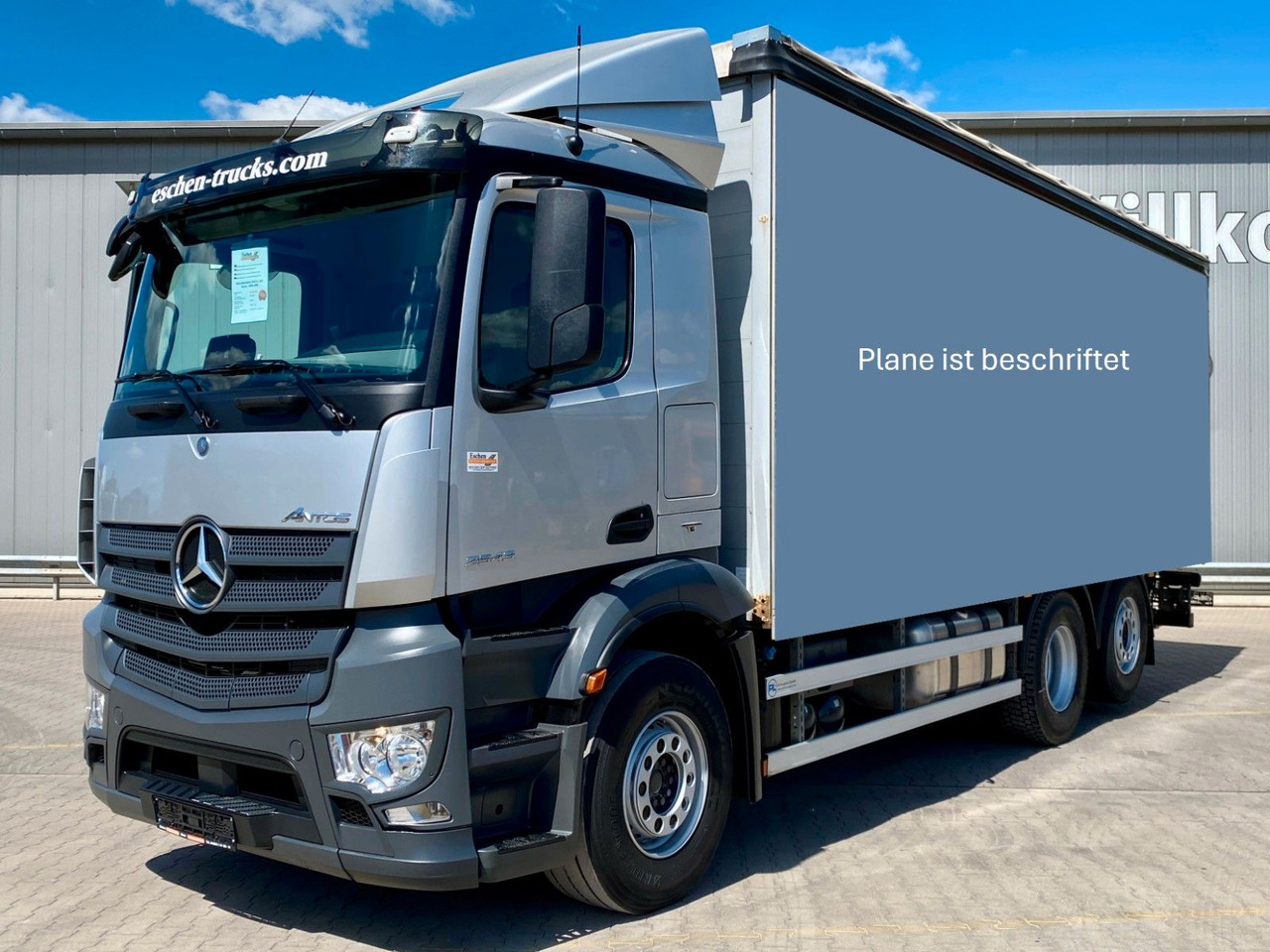 Mercedes-Benz Antos 2543 | BÄR LBW*2x Schiebegardine*Kamera*AC - Тентованный грузовик: фото 1 Mercedes-Benz Antos 2543 | BÄR LBW*2x Schiebegardine*Kamera*AC - Тентованный грузовик: фото 1