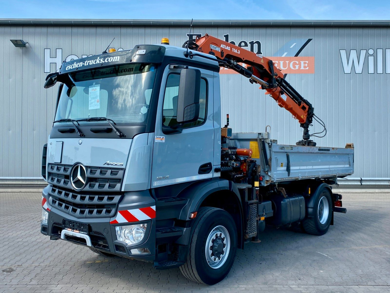Mercedes-Benz Arocs 1843 HAD 4x4 | Atlas 116.3-A3*5+6.Kreis - Самосвал, Автоманипулятор: фото 2 Mercedes-Benz Arocs 1843 HAD 4x4 | Atlas 116.3-A3*5+6.Kreis - Самосвал, Автоманипулятор: фото 2