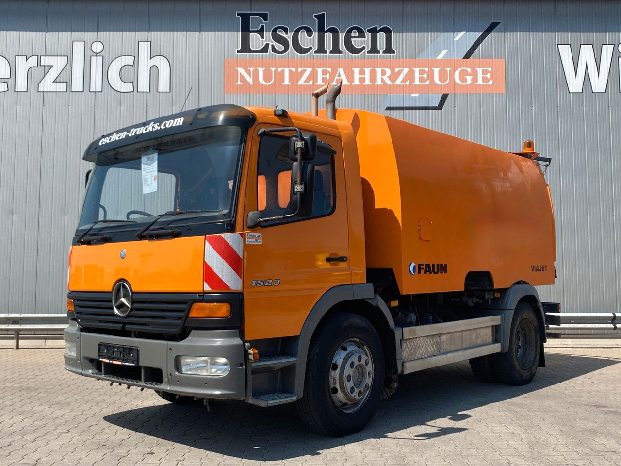 Mercedes-Benz Atego 1523| Faun Viajet 6R*Klima*manuell*1.Hand! - Подметально-уборочная машина: фото 1 Mercedes-Benz Atego 1523| Faun Viajet 6R*Klima*manuell*1.Hand! - Подметально-уборочная машина: фото 1