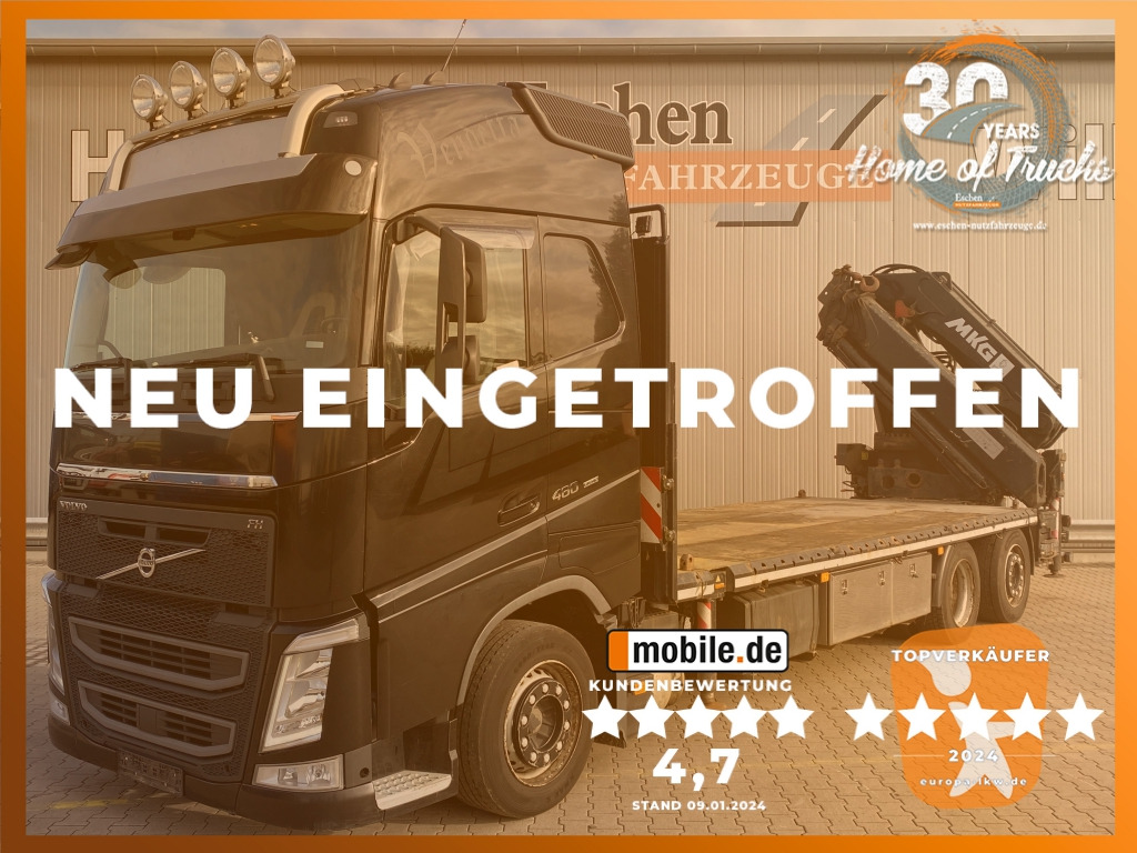 Volvo FH 460 / MKG HLK 531 HPa6 Kran - Грузовик бортовой/ Платформа, Автоманипулятор: фото 1 Volvo FH 460 / MKG HLK 531 HPa6 Kran - Грузовик бортовой/ Платформа, Автоманипулятор: фото 1