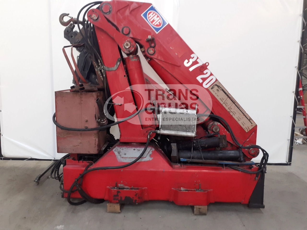 Grúa HMF 3720 K6 - Кран-манипулятор для Грузовиков: фото 2 Grúa HMF 3720 K6 - Кран-манипулятор для Грузовиков: фото 2