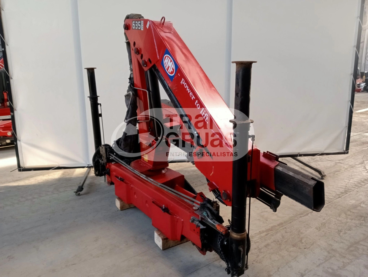 Grúa HMF 635 K2 - Кран-манипулятор для Грузовиков: фото 4 Grúa HMF 635 K2 - Кран-манипулятор для Грузовиков: фото 4