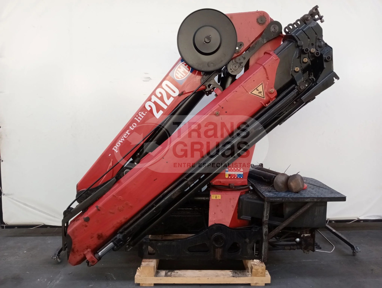 Grúa hidráulica HMF 2120 K RC - Кран-манипулятор: фото 2 Grúa hidráulica HMF 2120 K RC - Кран-манипулятор: фото 2