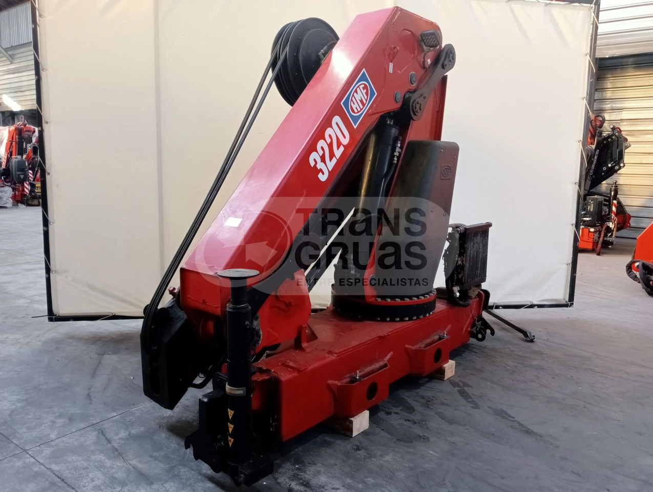 Grúa hidráulica HMF 3220 K - Кран-манипулятор: фото 5 Grúa hidráulica HMF 3220 K - Кран-манипулятор: фото 5