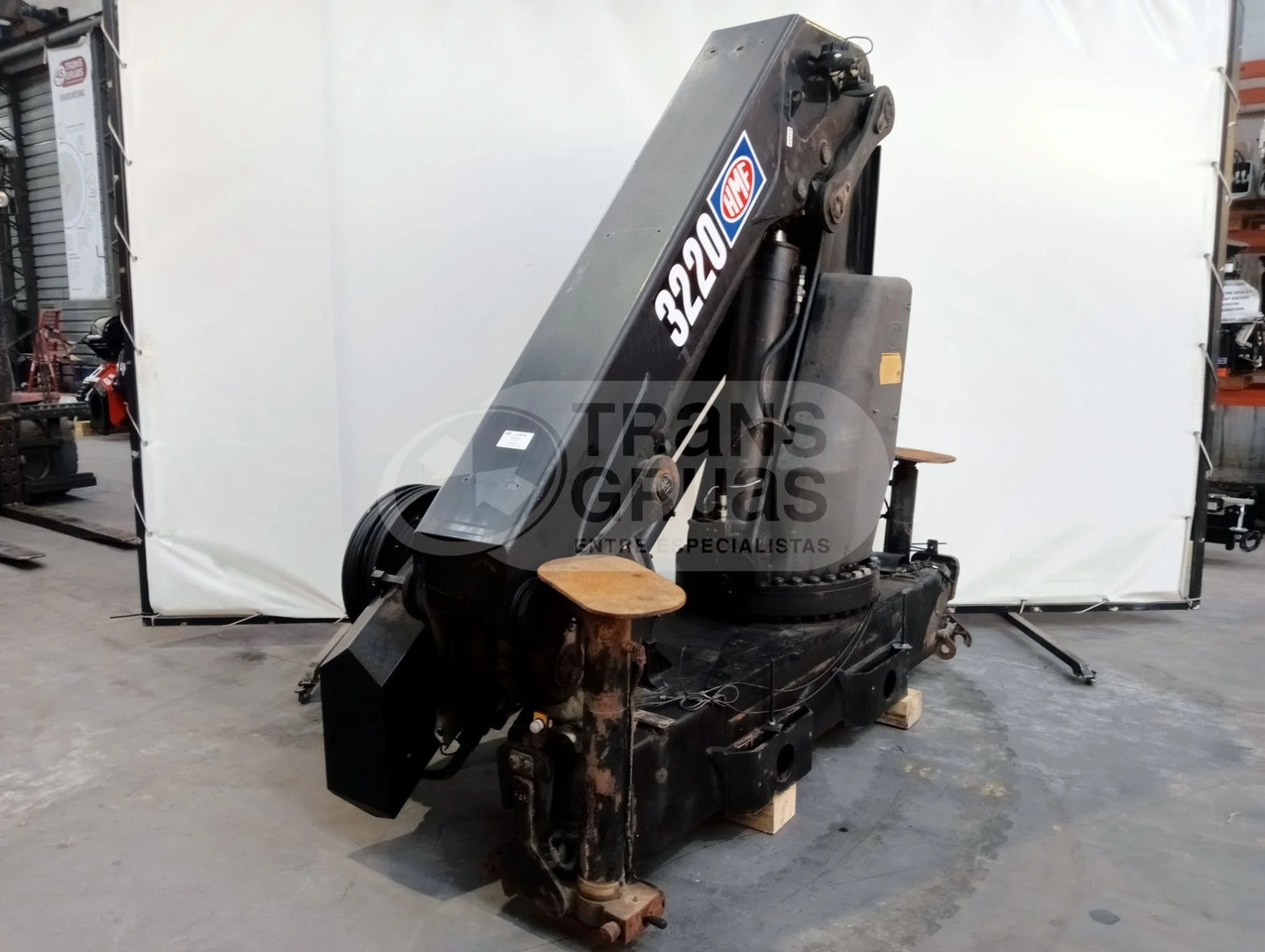 Grúa hidráulica HMF 3220 K5 - Кран-манипулятор: фото 1 Grúa hidráulica HMF 3220 K5 - Кран-манипулятор: фото 1