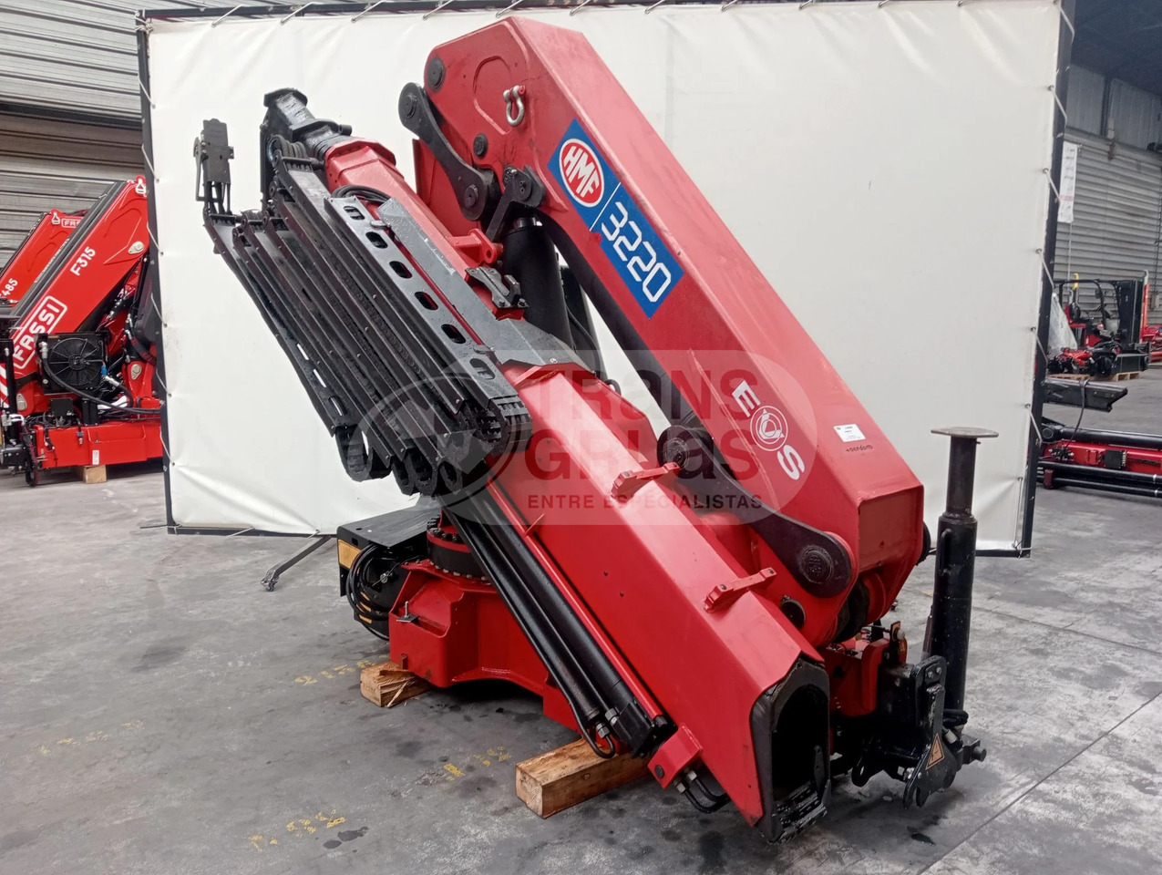 Grúa hidráulica HMF 3220 K6 - Кран-манипулятор: фото 3 Grúa hidráulica HMF 3220 K6 - Кран-манипулятор: фото 3