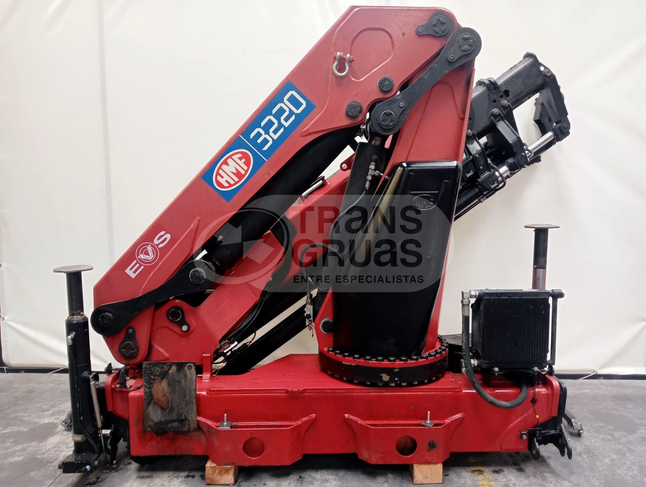 Grúa hidráulica HMF 3220 K6 - Кран-манипулятор: фото 1 Grúa hidráulica HMF 3220 K6 - Кран-манипулятор: фото 1