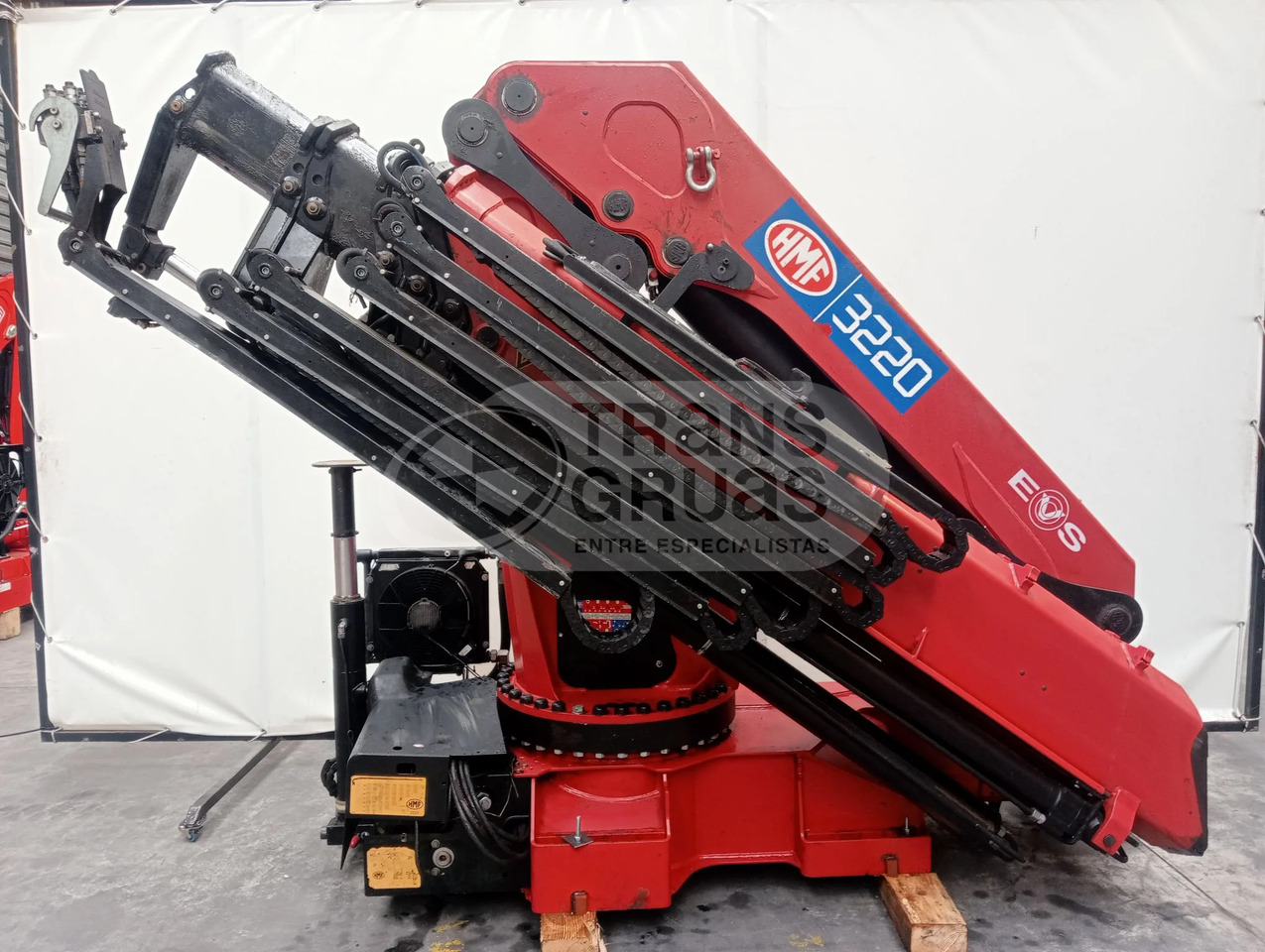 Grúa hidráulica HMF 3220 K6 - Кран-манипулятор: фото 3 Grúa hidráulica HMF 3220 K6 - Кран-манипулятор: фото 3