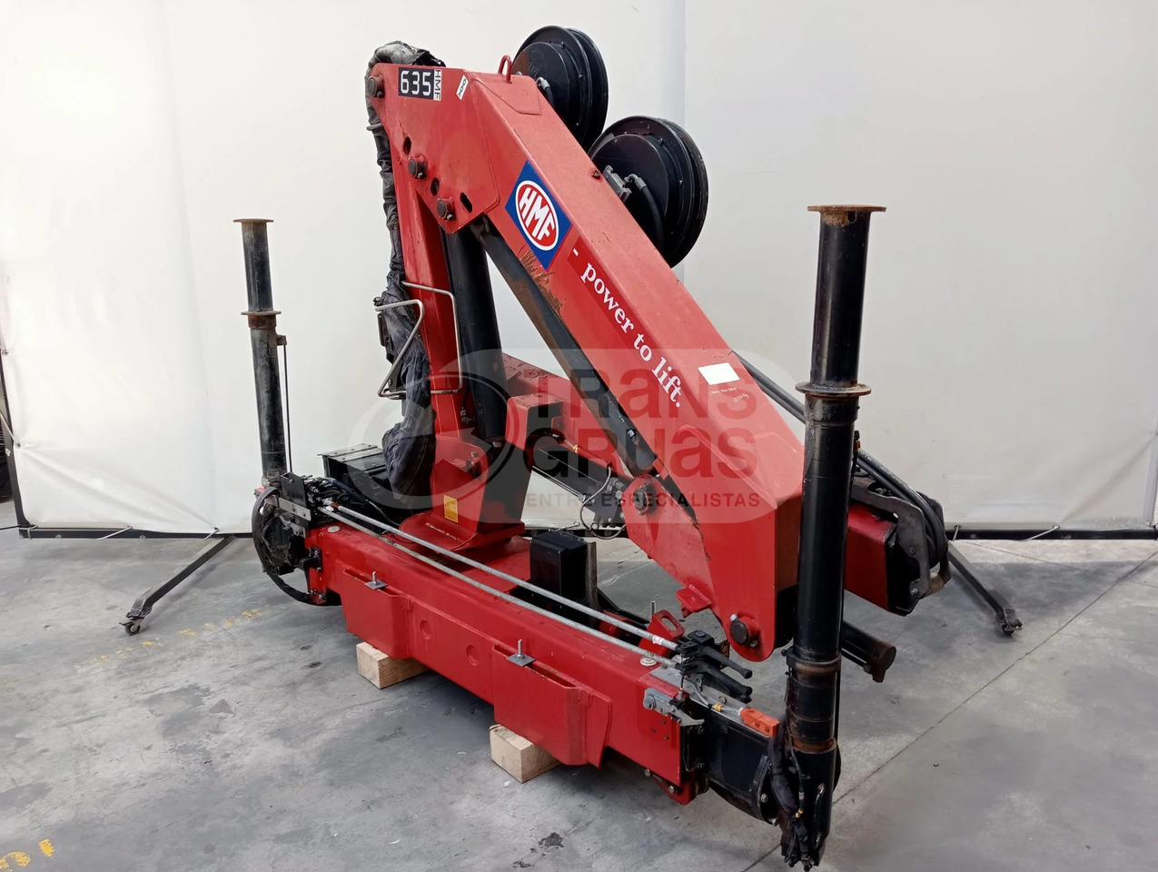 Grúa hidráulica HMF 635 K2 - Кран-манипулятор: фото 2 Grúa hidráulica HMF 635 K2 - Кран-манипулятор: фото 2