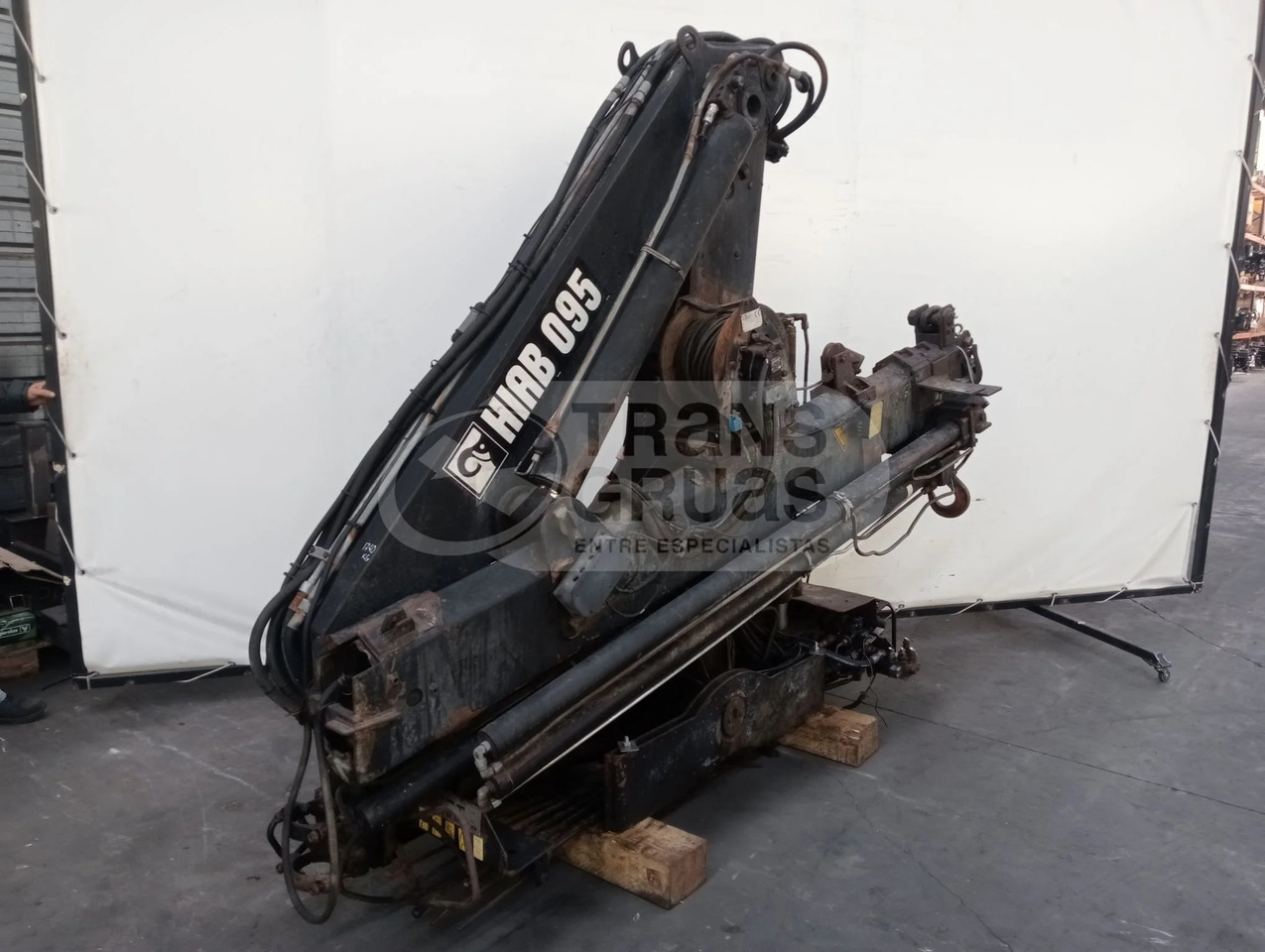 Grúa hidráulica Hiab 095-3 - Кран-манипулятор: фото 3 Grúa hidráulica Hiab 095-3 - Кран-манипулятор: фото 3