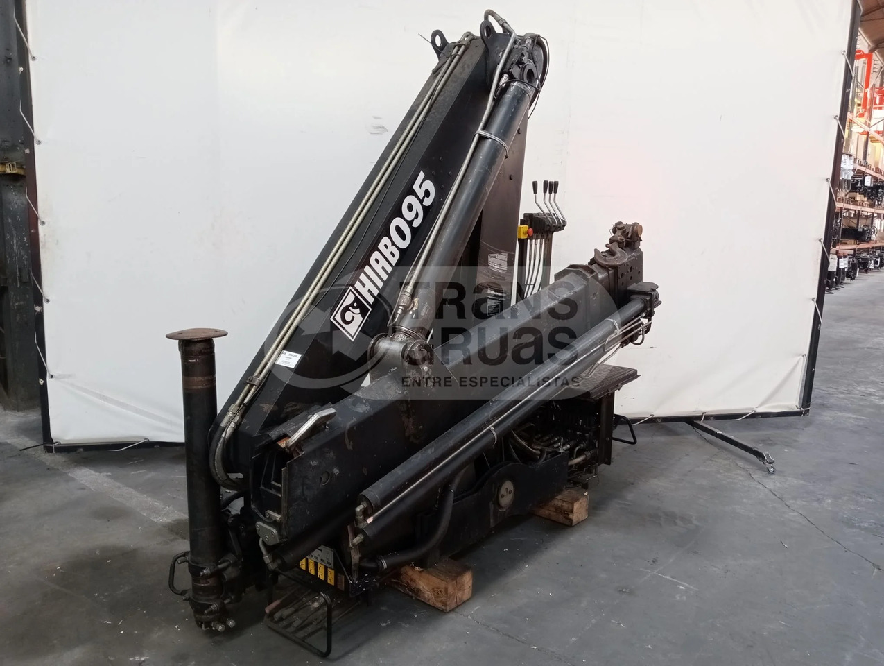 Grúa hidráulica Hiab 095-3 - Кран-манипулятор: фото 5 Grúa hidráulica Hiab 095-3 - Кран-манипулятор: фото 5