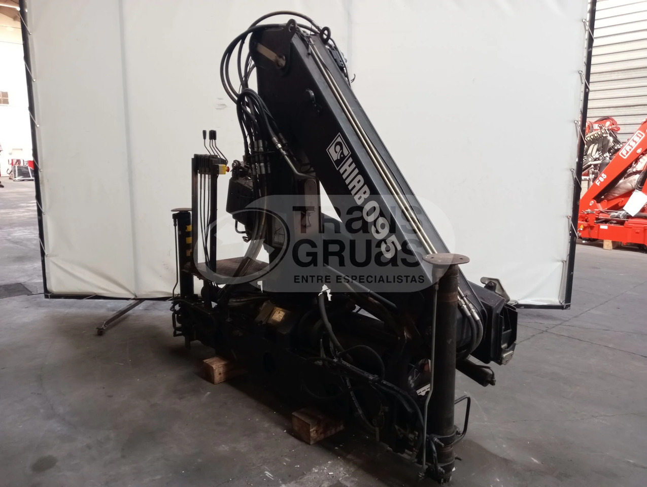 Grúa hidráulica Hiab 095-3 - Кран-манипулятор: фото 4 Grúa hidráulica Hiab 095-3 - Кран-манипулятор: фото 4