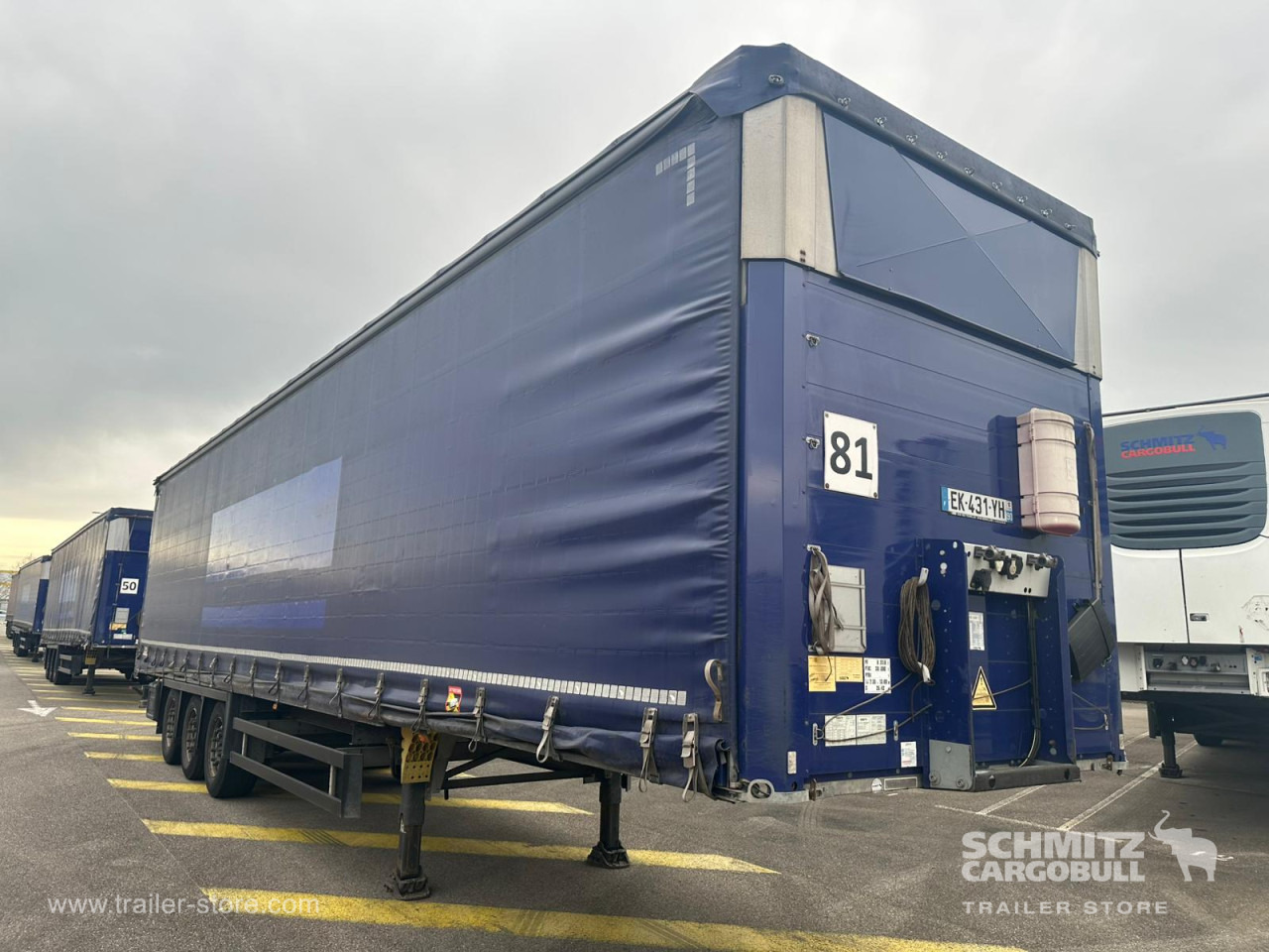 SCHMITZ Curtainsider Mega - Тентованный полуприцеп: фото 1 SCHMITZ Curtainsider Mega - Тентованный полуприцеп: фото 1