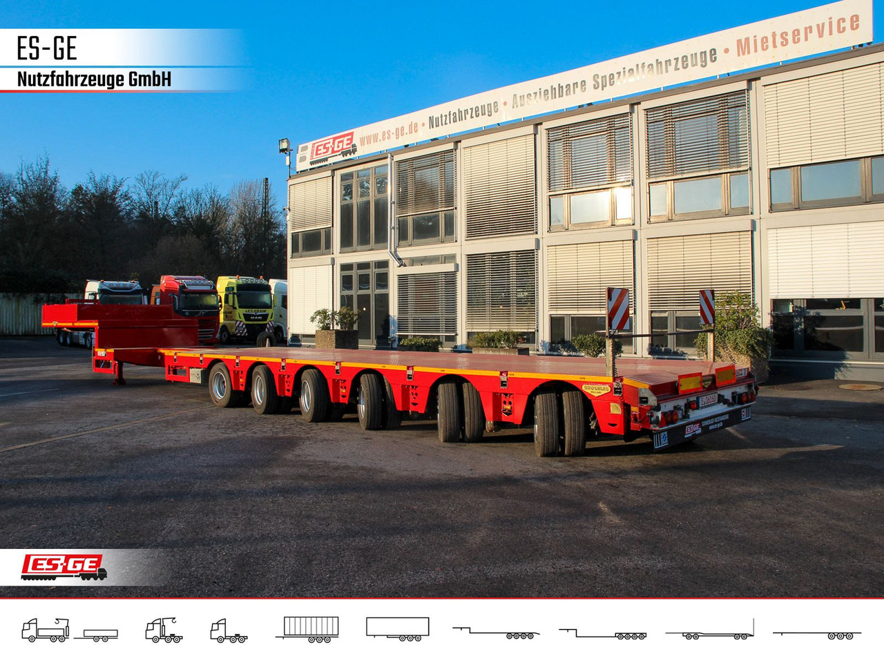 Broshuis 6-Achs-Satteltieflader - teleskopierbar - Низкорамный полуприцеп: фото 2 Broshuis 6-Achs-Satteltieflader - teleskopierbar - Низкорамный полуприцеп: фото 2